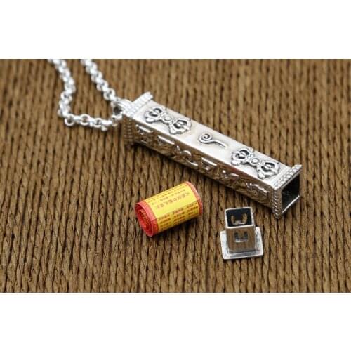 925 STERLING SILVER memorial Cremation Jewelry Ash Pendant charm Urn Keepsake open locket A5141