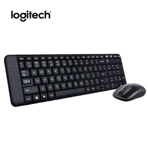 Logitech MK220 Wireless Keyboard Mouse Combo English Keypad PC Computer