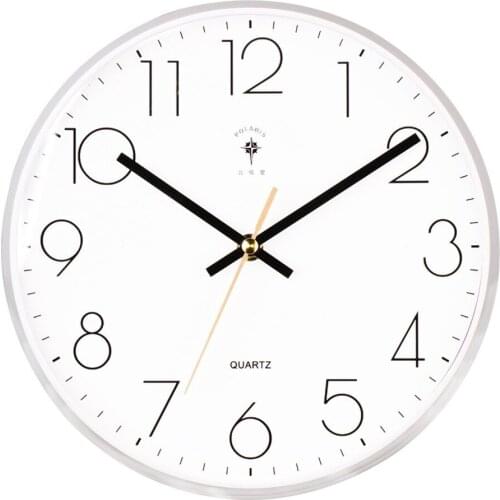 Large Wall Clock White Modern Designed Wall Clock Creative Fashion Watch Living Room Silent Watches Household Decorations