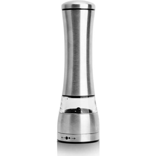 Household Kitchen Supplies Stainless Steel Manual Black Pepper Food Mill Grinder Grinding Bottle