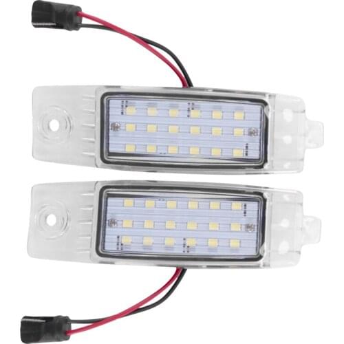 For 08-13 Toyota Highlander /99-03 Lexus RX300 White SMD LED License Plate Lights 81270-48011
