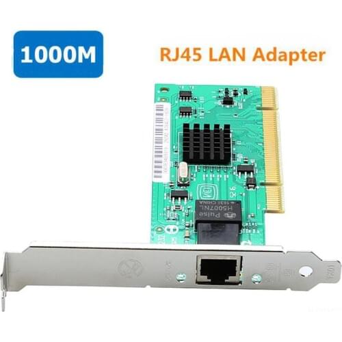 Intel 82540 10/100/1000Mbps Gigabit PCI network card adapter Diskless RJ45 Port 1G Pci Lan Card Ethernet for PC With heat sink