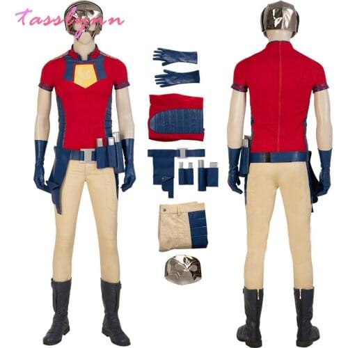 Peacemaker Cosplay Costumes for Men Slayer Men Cosplay Harley Anime Clothes Man Fashion Movie Halloween Costumes