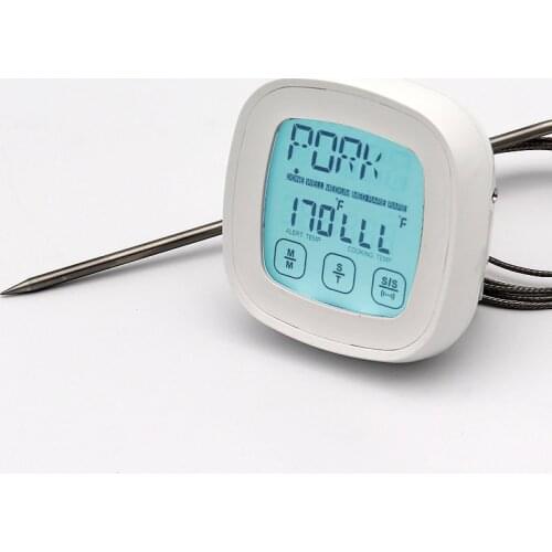 Kitchen-Thermometer Oven BBQ Digital Cooking Meat Stainless Waterproof