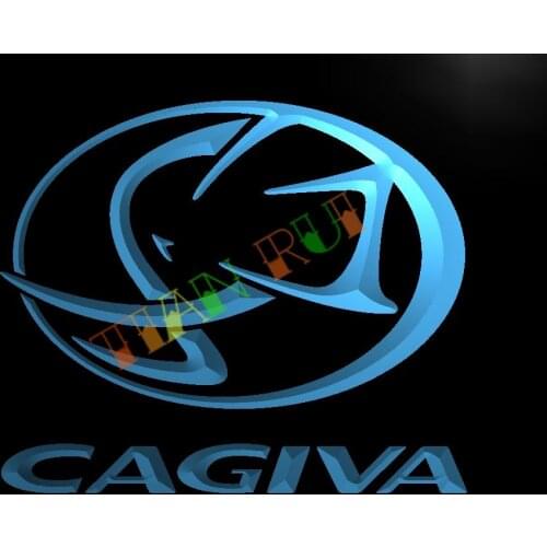 LG174- Cagiva LED Neon Light Sign hang sign home decor crafts