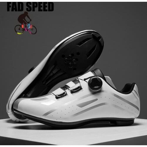 New Professional Men Self-locking Cycling Shoes Outdoor Non-slip Road Bike Bicycle Shoes SPD Racing Women MTB Bike Bicycle Shoes