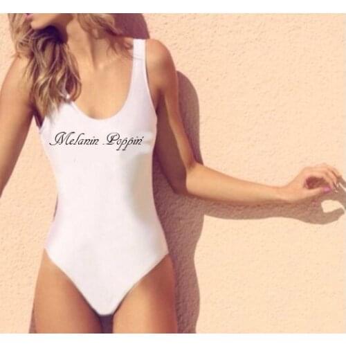 2017 new fashion bodysuits for women high cut sexy beachwear one-piece bodysuit bathing suit Jumpsuits Rompers