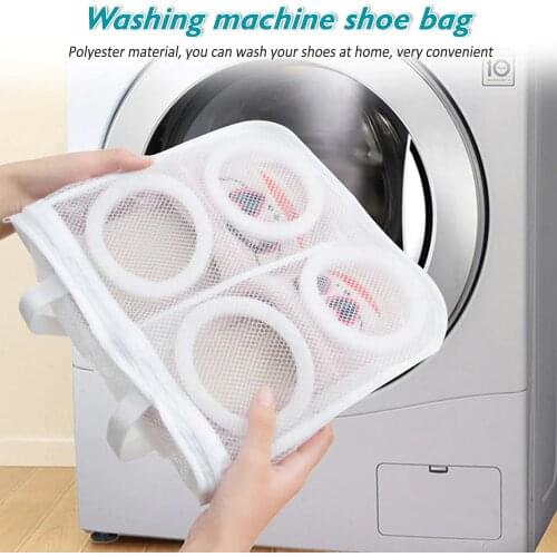 New Portable Laundry Washing Bag Laundry Bag Shoes Organizer Bag For Shoes Mesh Laundry Shoes Bag Dry Shoe Home Organizer