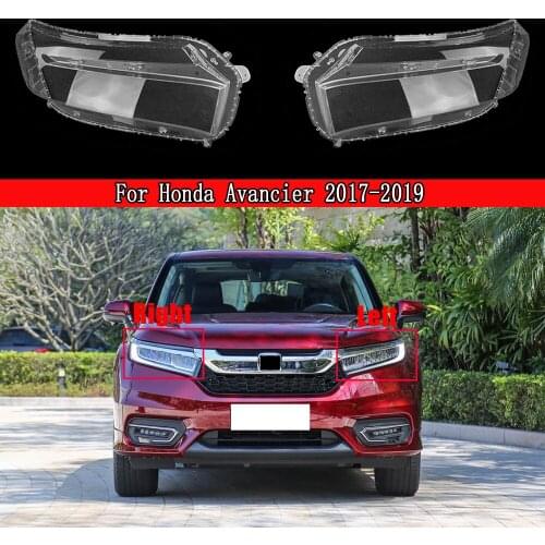 Front Headlights Headlamp Glass Lamp Shade Shell Lamp Cover Transparent Mask Lens Lampshade For Honda Avancier 2017-2019