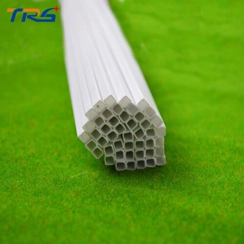 Sand table Diy handmade construction ABS Square pipe tube 5mm dia for model-making