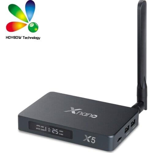 5pcs Realtek RTD1295 X5 Xnano Android 6.0 TV BOX OpenWRT(NAS) 2GB/16GB AC Support PVR USB3.0 HDMI2.0 HDR BT 4.0 Media Player