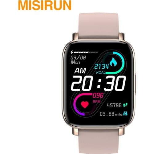 MISIRUN A1 Smart Watch Men Sport Women Fitness Tracker Support Custom Dial Calls SMS Reminder Sleep Smartwatch for ios Huawei
