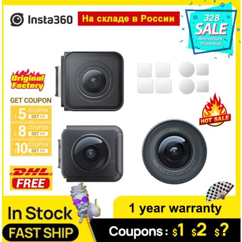 Pre-sale Insta360 ONE R Sports Camera 4k Dual Lens Mod 360 Mod 1-Inch Mod Leica Mod