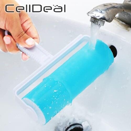 1pcs Cleaner Remover Rubber Brush 16cm Sticking Brush Hair Picker Cleaning Reusable Roller Catcher Clothes Lint Home Accessory