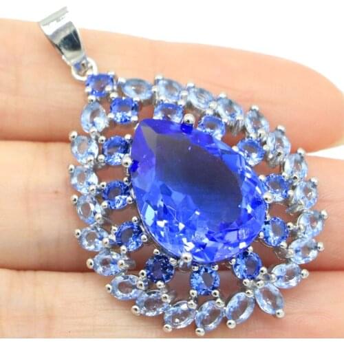 40x40mm Luxury Big Beetle 10g Created Red Blood Ruby For Women Dating Silver Pendant Eye Catching