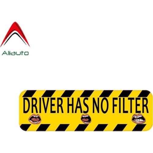 Aliauto Driver Car Sticker Has No Filter Accessories PVC Decal for Kia Rio Passat B6 Lada Vesta Peugeot 307 Passat B5,16cm*5cm