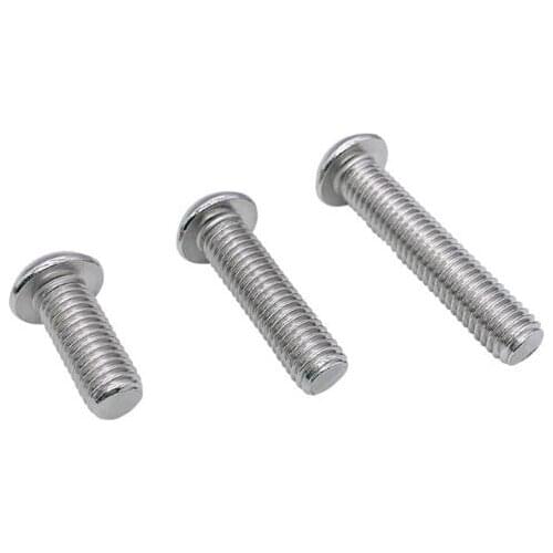 10pcs 3/8-16 UNC allen bolts button head socket cap drive screws dome male screw full thread pitch stainless steel 1/2"-3" long