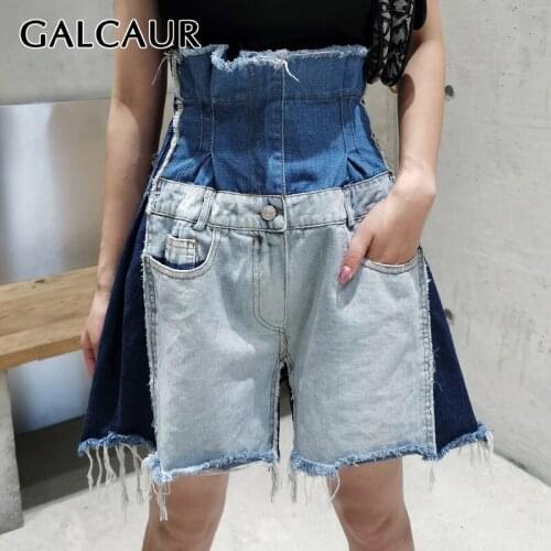 Женские джинсовые шорты GALCAUR China At AliExpress