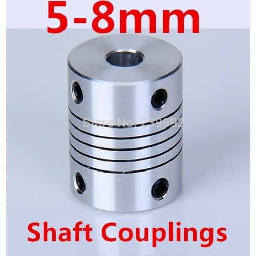 Flexible Shaft Coupling 5X8mm D18 L25 Aluminium CNC Motor Coupling 5mm to 8mm