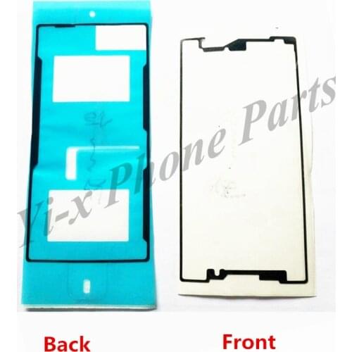 50pcs/lot Front Back Adhesive Glue Tape Sticke for Sony Xperia Z5 Mini Compact E5803 E5823 Front LCD Frame Back Battery Cover