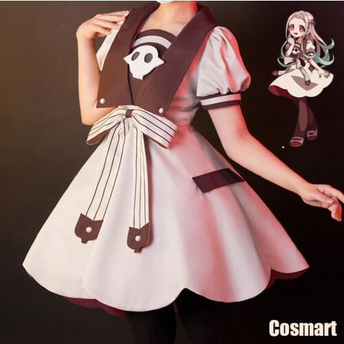 Anime Toilet-Bound Hanako-kun Jibaku Shounen Yashiro Nene Ningning Lolita JK Dress Cosplay Costume Halloween Suit For Girls Wome