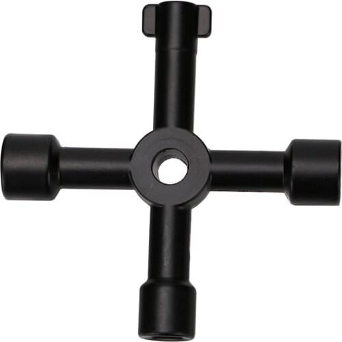 Multi-function 4 Ways Electric Control Cabinet Inside Triangle Key Wrench Elevator Train Door Water Meter Valve Square Hole Keys