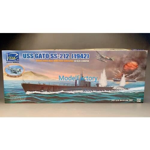 Riich Models RS20001 1/200 Uss Gato SS-212 Fleet Submarine