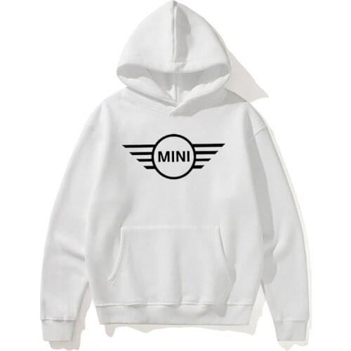 2021 MINI COOPER S Hoodie Mens High Quality Car Print Hoodie Mens Women Mini Car Logo Style Clothing Brand Car Sweatshirt