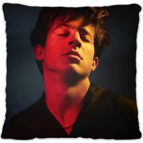 Charlie Puth Pillowcase Pretty Scholar Yu Lexuan Same Paragraph Star Photo Poster Cushion Cover Souvenir Home Decoration Throw