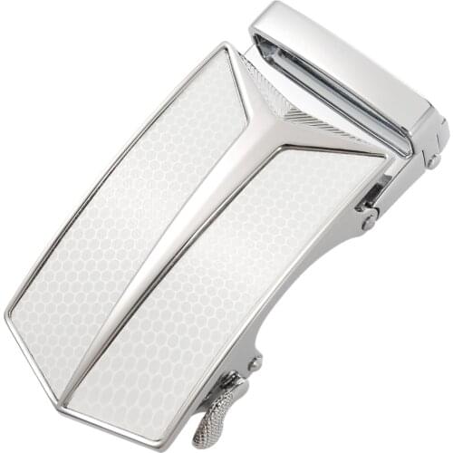 New Designer Mens Metal Automatic Buckle 3.5cm Ratchet Men Apparel Accessories Belt Buckles Luxury Fashion Belt G36-1314