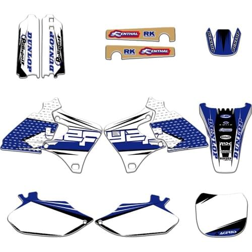 New Style TEAM GRAPHICS & BACKGROUNDS DECALS STICKERS Kits for Yamaha YZ250F YZ400F YZ426F YZF 1999-2002 YZF250 400 426
