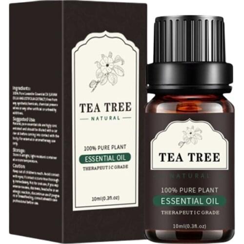 Skin Care for Skin Hair Body Nourishing Essential Oil Tea Tree 10ml Pure Natural Tea Tree Sandalwood Essential Oils
