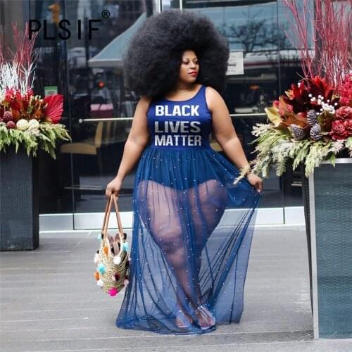 PLSIF Plus Size Summer Dresses