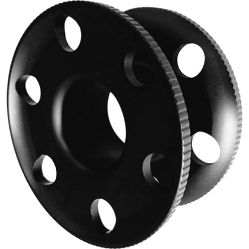 Durable Lightweight Aluminum Scuba Diving Dive Finger Spool Snorkeling Guide Line Reel for Diving Surfing Bungee Jumping