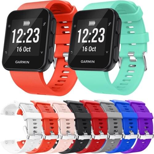 Watch Band Strap For Garmin Forerunner 35 Smart Watch Wristband Replacement Silicone Wrist Strap Bracelet Belt