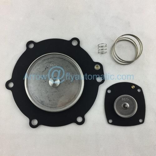 Turbo M75 and M25 Diaphragm Repair Kit for pulse jet valve SQP75-IN