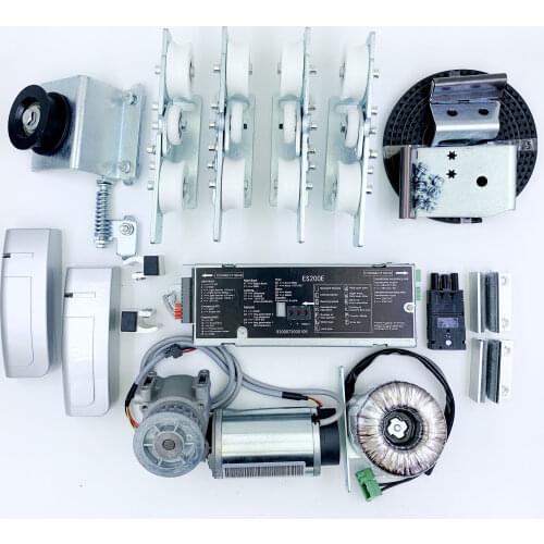 DORMA ES200E universal unit,including Controller Motor Microwave probe Belt pulley Hanger etc,Excluding aluminum allot track