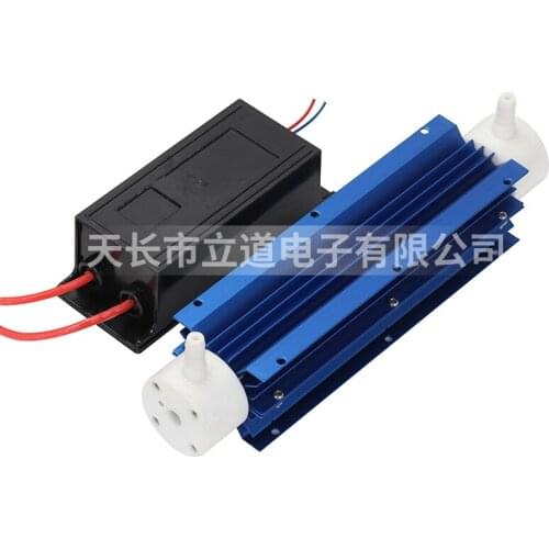 10g High Frequency Quartz Tube Ozone Generator Tube Water Treatment Air-cooled Air Water Disinfection Machine Accessories