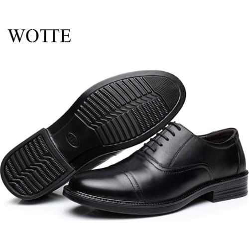 Мужская обувь на шнуровке WOTTE China At AliExpress