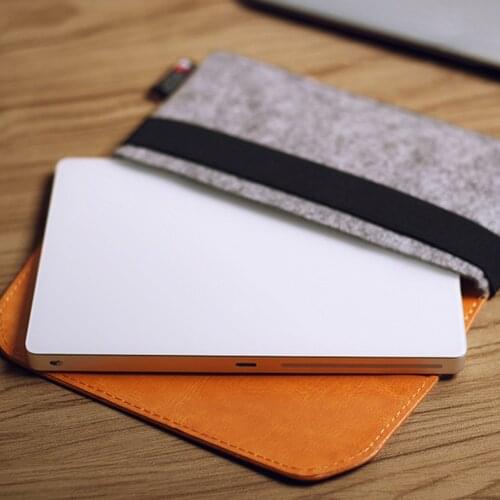Protective Storage Case Shell Bag For Apple Magic Trackpad PU Leather Pouch Soft Sleeve keyboard For Apple Magic Trackpad