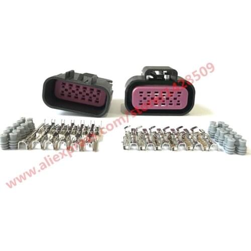 1 Set Delphi GT Series 12 Pin Female Male Sealed Waterproof Auto Car Wire Electric Connector Automotive Plug 15326849 15326854