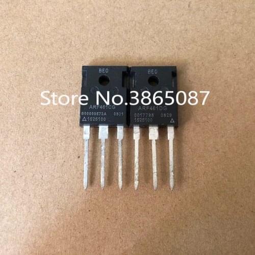 1PCS ARF461CG AND 1PCS ARF461DG TO-247 ARF461C ARF461D RF POWER MOSFET TRANSISTOR MOS FET TUBE 2PCS/LOT ORIGINAL NEW