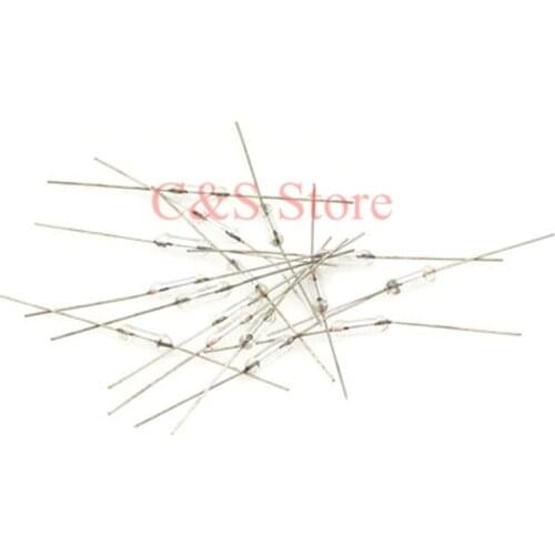 100pcs 3*10mm 0.5A/1A/2A/3A/5A Axial fast glass fuse with lead wire 3*10 0.5A 1A 2A 3A 5A