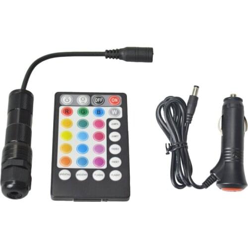 2W 12V Fiber Optic Star Light Illuminator Engine Device 18key RF Remote controlled Car/Limo Headliner Lighting Decor-Multicolor