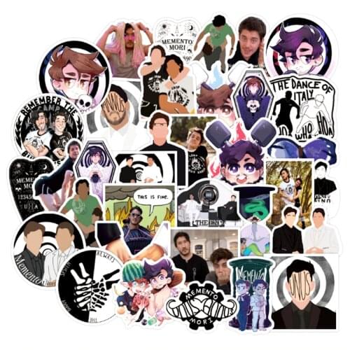 50Pcs European And American Films I Give It A Year Unus Annus Stickers For Refrigerator Suitcase Scrapbook Graffiti Toy Stickers