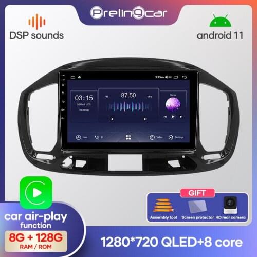 Prelingcar Android 10.0 NO DVD 2 Din Car Radio Multimedia Video Player Navigation GPS For Fiat UNO 2015 16 17 18 2019 Octa-Core