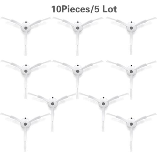 4 pieces / 10 pieces side brush For 50 S51 xiaomi robot roborock Sroborock vacuum cleaner parts