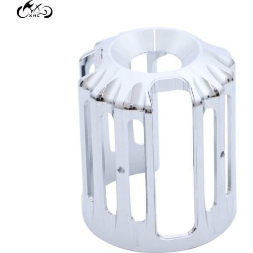 Motorcycle Part Chrome Billet Aluminum Oil Filter Cover For Harley Sportster XL 883 1200 Dyna Softail Touring Fat boy