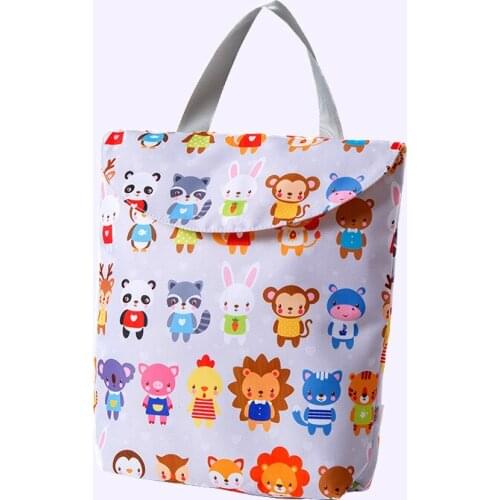 Baby Reusable Diaper Bag Organizer Multifunctional Environmental Waterproof Travel Fashion Handbags Outdoor Convenient Nappy Bag