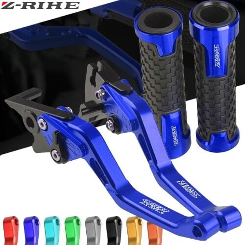 Motorcycle Accessories CNC Adjustable Foldable Brake Clutch Lever Handle Grips for Yamaha TRX850 TRX850 1996 1997 1998 1999 2000